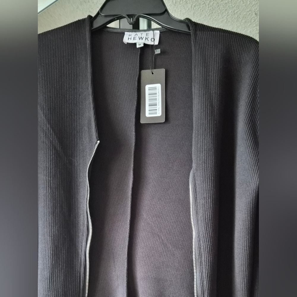 Anne Hewko Black Women's Cardigan Sweater
